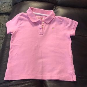 Lilly Pulitzer size 5 kids Jubilee polo shirt